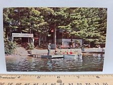 Vintage Postcard Buzzell's Grove Store Kingston Lake New Hampshire Cottages picture