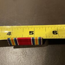 World War 2 WWll Victory Medal Thin Ribbon Bar Original Pin picture
