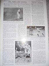 Printed photos cricket Percy Fender Polo Admiral Roger keyes 1929 ref AH picture