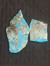 252ct. MORENCI AZ 100% NATURAL Turquoise Rough Beautiful Sky-Blue w/Pyrite RARE picture