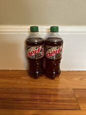 2 Full Mtn Dew Fruit Quake Limited Edition Mountain Dew 20oz Bottles picture