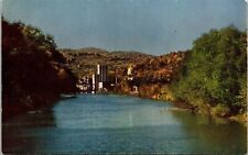 Winooski River Montpelier State Capital Dome Kodachrome Unposted Vtg Postcard picture