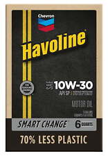 Chevron Havoline Conventional Motor Oil 10W-30, 6 Quart Smart Change Box picture
