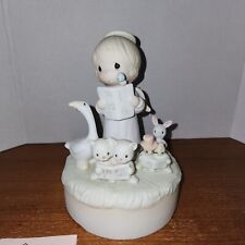 1982 Precious Moments Music Box NIB “Let Heaven and Nature Sing “ picture