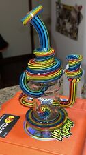 PAG Glass Heady Rig 14mm WigWag W/pelican Cap. Cookies Raw Toro Sovereignty Roor picture