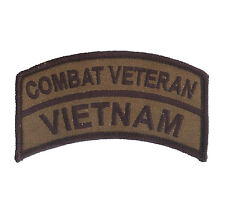 OD Vietnam Combat Veteran Embroidered Patch - US Army - USMC - Navy SEALS - LRRP picture