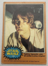 🚀 Carte Vintage Luke Skywalker 1977 - Star Wars Authentique 🌟 picture