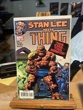 Stan Lee Meets The Thing # 1 - Stan Lee's 65th Marvel Anniversary Mid/high Grade picture