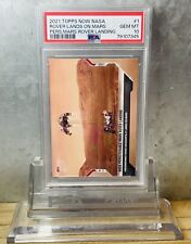 2021 Topps Now NASA Perseverance Mars Rover Successfully Lands On Mars #1 PSA 10 picture