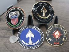 Lot of 4 CIA DCS Clandestine Challenge Coins SOG SCS Directorate of Operations picture