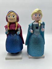 Disney's Frozen 2015 Anna And Elsa Princess Nutcracker Collectible picture
