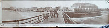 1910 Panorama Photo Long Beach CA From Pier 21.5 x 5.5