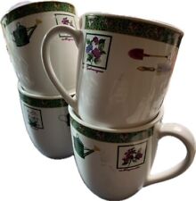 Royal Norfolk Set of 4 Garden Theme Mugs picture