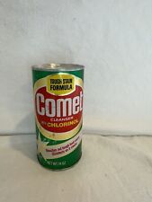 Vintage 1960s New Sealed 14 oz Comet Cleanser Cleaner Chlorinol Prop picture