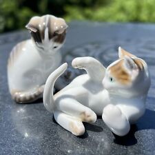 Pair of Sweet Porcelain Kitties - Rosenthal Cat Collection picture