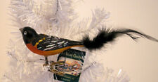 2006 OLD WORLD CHRISTMAS - ORIOLE - CLIP ON BLOWN GLASS ORNAMENT - NEW picture