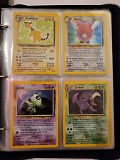 Pokemon Neo Revelation complete set 64/64 English with binder picture