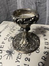 Small Silver candle holders picture
