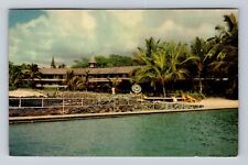 Kailua HI-Hawaii, Kona Inn, Advertising, Antique Souvenir Vintage Postcard picture