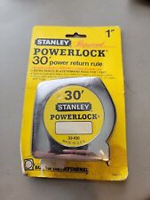 Vintage 1987 Stanley 30 FT. Powerlock Rule (33-430) New USA picture