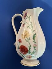 VINTAGE LENOX FINE IVORY CHINA 8” PITCHER “ THE CHRYSANTHEMUM “ 1898 IN USA picture