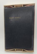 Vintage 1962 KJV Holy Bible w/ Concordance Self-Pronouncing + Maps of Jerusalem picture