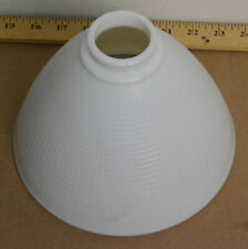 Vintage White Milk Glass Torchiere Floor Lamp Shade Diffuser 8