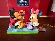 Jim Shore Disney Traditions I Picked This Just For You 4046066 Mickey & Minnie O picture