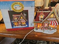 Kurt S. Adler Thorne Apple Valley THE CANDY SHOP lighted house Works Vintage picture
