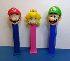 PEZ Dispensers Nintendo Super Mario Bros Lot of 3 *Mario, Luigi, Princess Peach picture