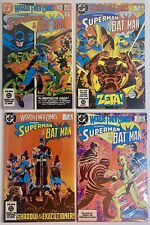 Lot Of 12 World's Finest DC Bronze and Copper Age Comics Superman Batman picture