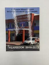 2018-2019 LE LYCEE FRANCAIS YEARNOOK San Diego picture