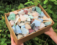 15 lb Bulk Garden Mix Assorted Rough Stones Clearance Box (Raw Natural Rocks) picture