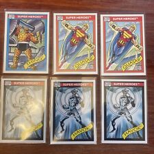 1990 Marvel Impel 52 Card Lot - Captain America, Human Torch, Punnisher, more picture