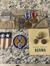 WW2 Air Corps CBI Group Original Shipping Included picture