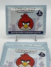 ANGRY BIRDS SEALED TRADING CARD PACK - COLLECTOR STICKERS BY ROVIO 2012 picture