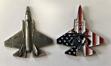 F-35 Lightning JSF USAF Air Force Challenge Coin #2 (Topgun F-4 F-14 F-15 F-16) picture