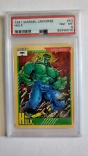 1991 Marvel Universe #53 Hulk  🔥PSA 8🔥 picture