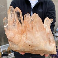 7.7lb A+++Large Himalayan Clear White Quartz Clusters / Mineralsls Healing picture
