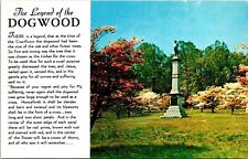 New Jersey Monument Dogwood Blossom Time Valley Forge Pennsylvania Pa Postcard picture