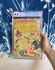 Wonder Woman #93 CGC 4.5 WHITE Pages Silver Age (DC 1957) picture