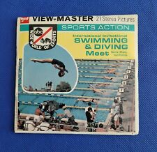 Gaf Sports Action B936 Swimming & Diving Santa Clara CA view-master reels packet picture