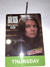 NYCC 2016 New York Comic Con Badge Pass 1 Day Ticket Walking Dead AMC Maggie picture