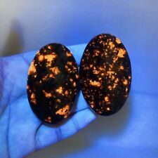 1PC Natural Yooperlite Crystal Palm Stone Flame stone Fluorescing Sodalite picture
