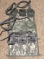 -Lot of 3- USGI Molle II Bandoleer 6-Mag Ammunition Pouch Very Good Condition picture