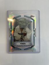 2022 Topps Star Wars Finest YODA #97 Chrome Refractor  picture