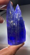 Rare 420ct Blue Tanzanite Crystal Raw - 6.5cm Double Terminated, Museum-Grade picture