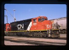 Original Railroad Slide CN Canadian National 5261 SD40-2W at Decatur, IL picture