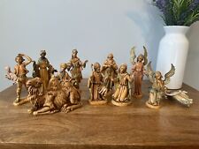 Vintage 1983 Fontanini Depose Italy Nativity Set Figures 5” Lot Of 11 Christmas picture