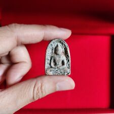 LP Sothorn Pra Phar Thai Amulet Buddha Figure Wat Lucky Pendant Yant Rare picture